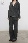 Mutedance 24 Autumn and Winter Wool Trousers MD-MD24FW61-GRAY MD24FW60 MD24FW61